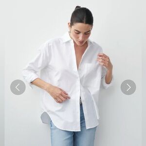 AYR The Deep End Button Up Shirt in White